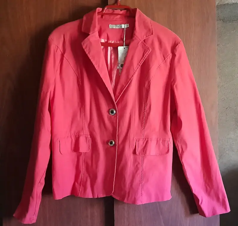 Blazer rosa para mujer - 1