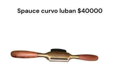 Cepillo de carpintero curvo y recto - miniatura 1