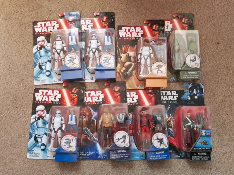 Pack Figuras de acción Star Wars selladas - 1