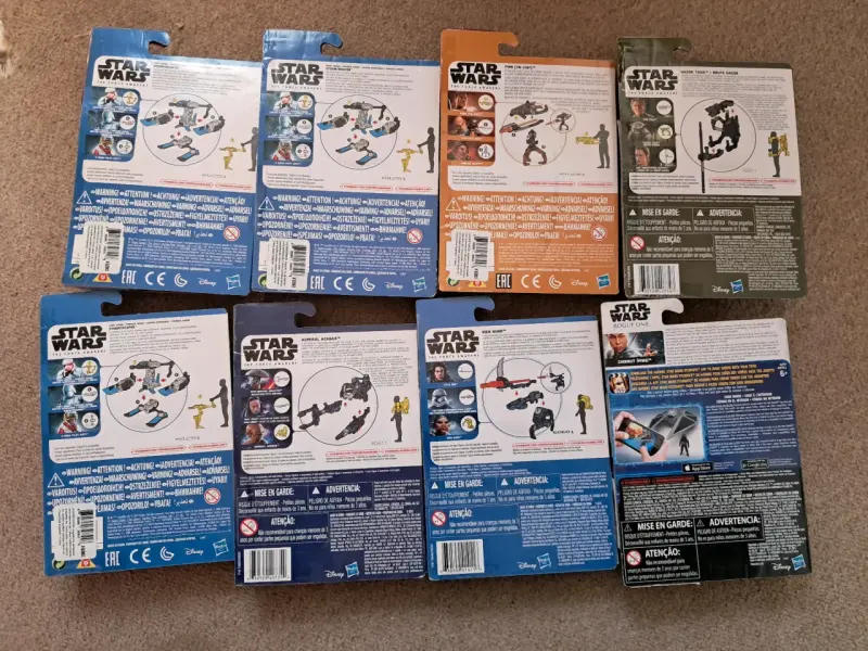 Pack Figuras de acción Star Wars selladas - 2