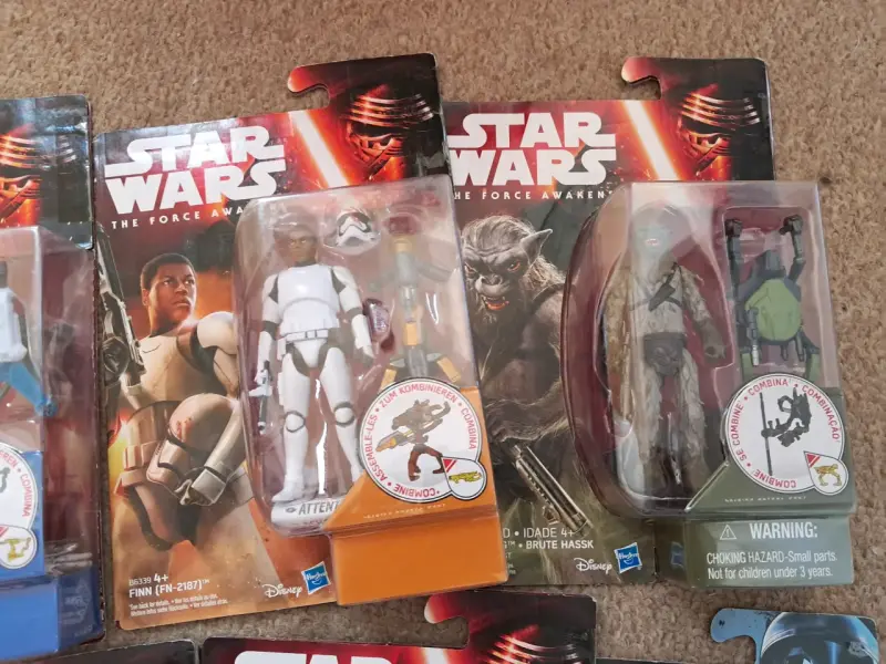 Pack Figuras de acción Star Wars selladas - 4