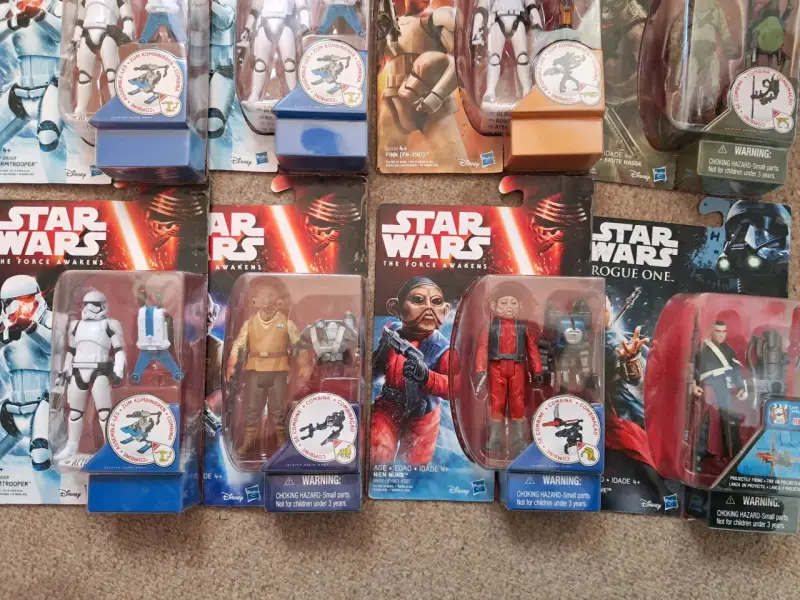 Pack Figuras de acción Star Wars selladas - 5
