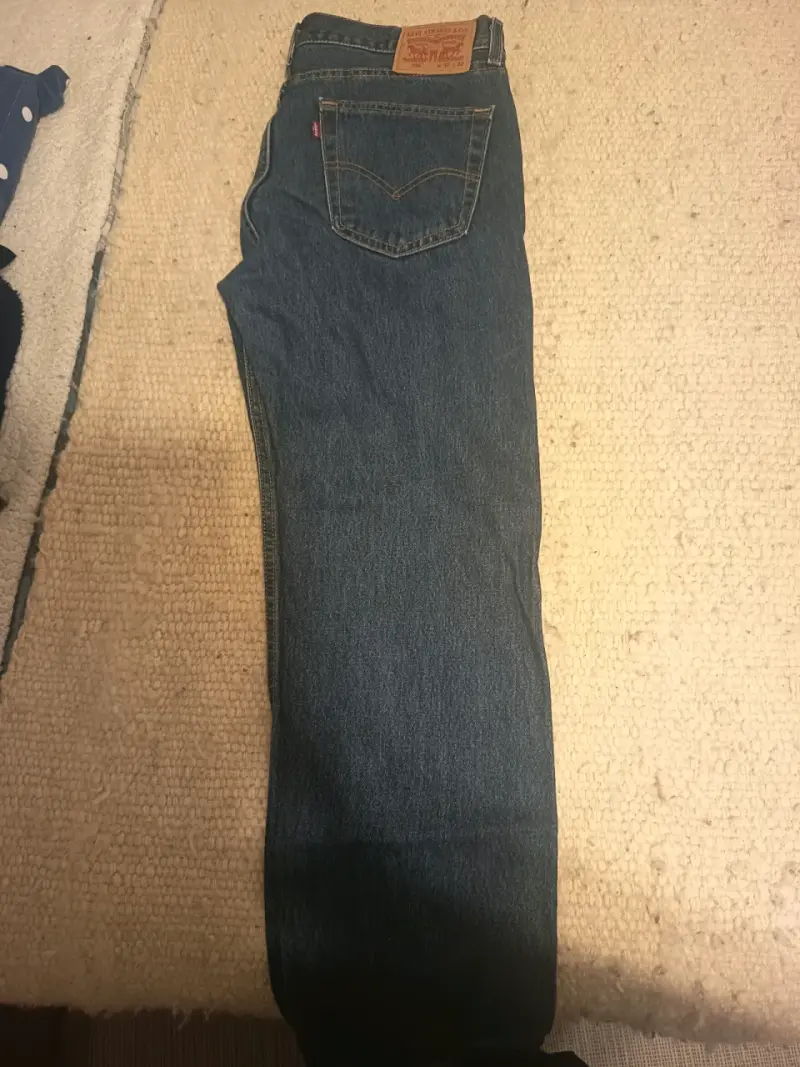 Jeans Levi's 505 Regular Fit Azul Talla W32 L32 - 3