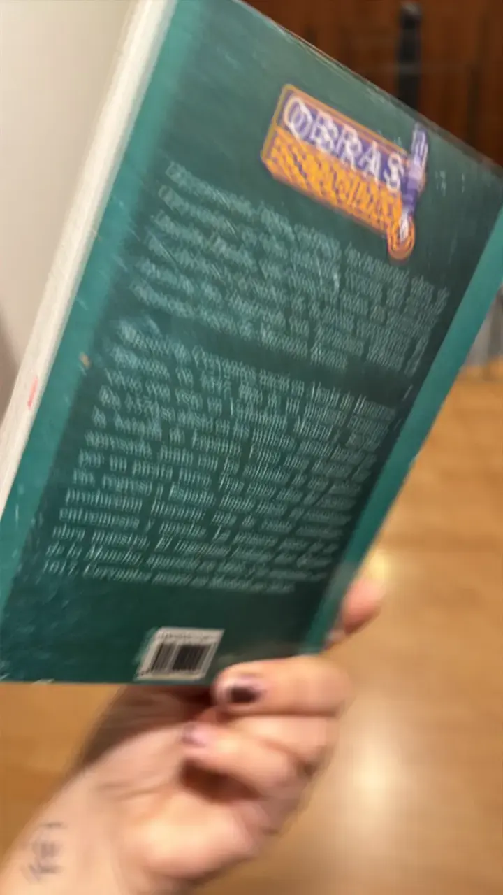 Libro Don Quijote de la Mancha con daño - 2