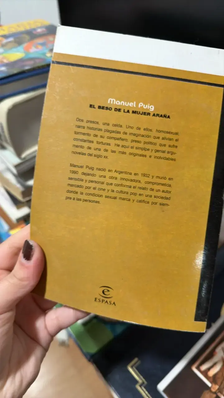 Libro 'El Beso de la Mujer Araña' de Manuel Puig - 2
