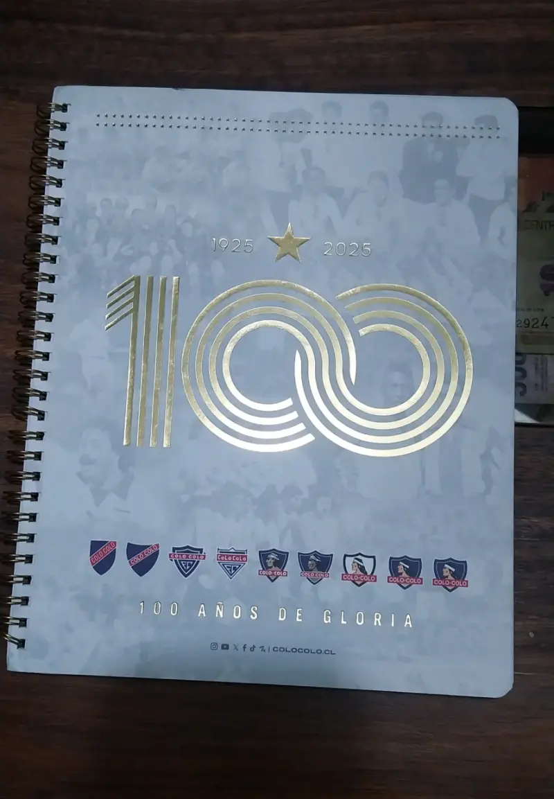 Cuaderno conmemorativo 100 años Colo-Colo - 1