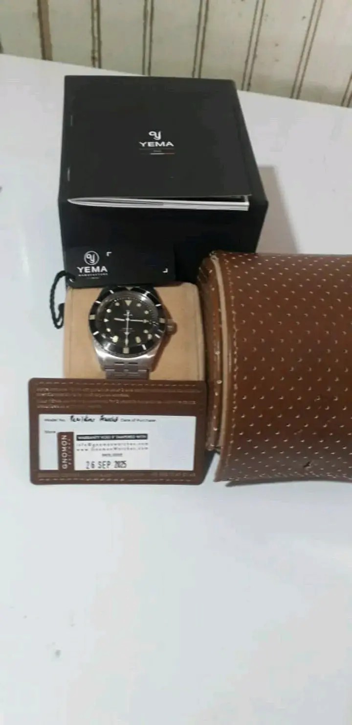 Reloj automático Yema Navygraf con estuche - 1
