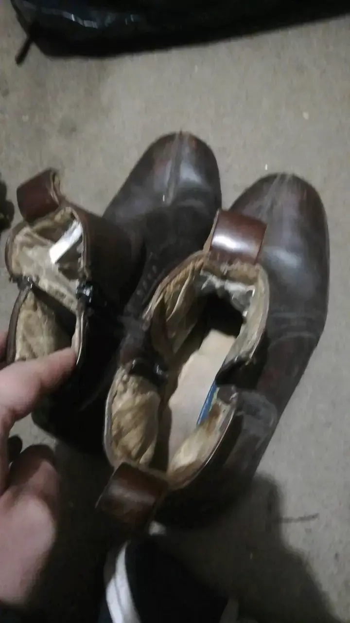 Botines de cuero marrón con cierre lateral - 2