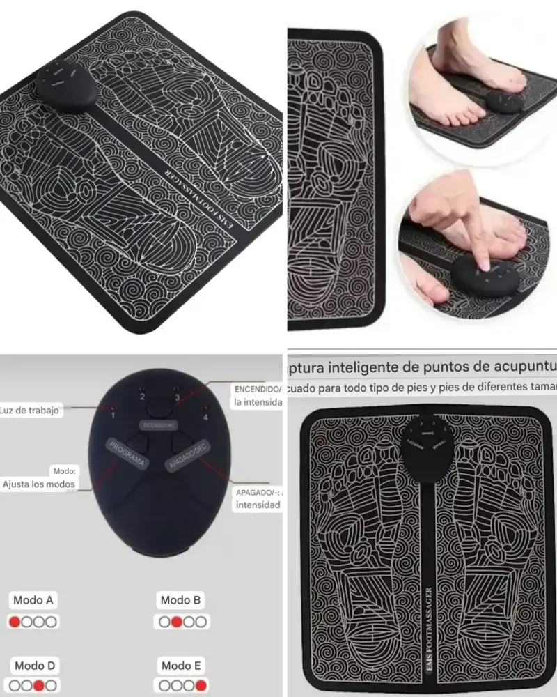 Alfombra Masajeadora Eléctrica para Pies