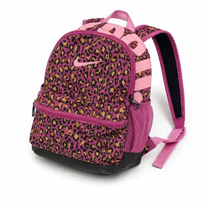 Mochila Nike estampado leopardo rosa - miniatura 1