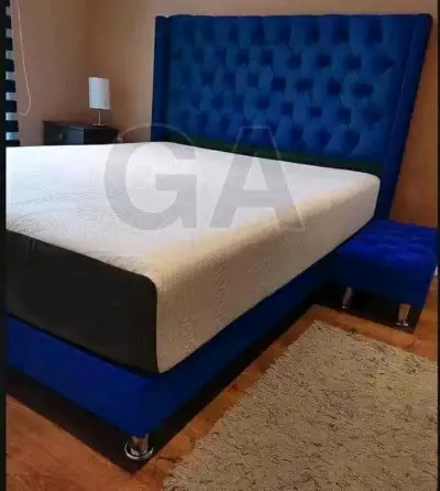 Cama tapizada con cabecera moderna - miniatura 5