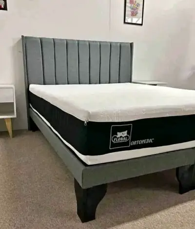 Cama tapizada con cabecera moderna - miniatura 6