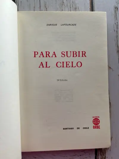 Libro 'Para Subir al Cielo' de Enrique Lafourcade - miniatura 4