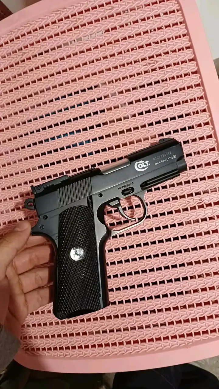 Pistola de aire Colt Defender negra - 2