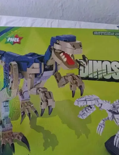 Set de construcción dinosaurio Velociraptor Mile - miniatura 1