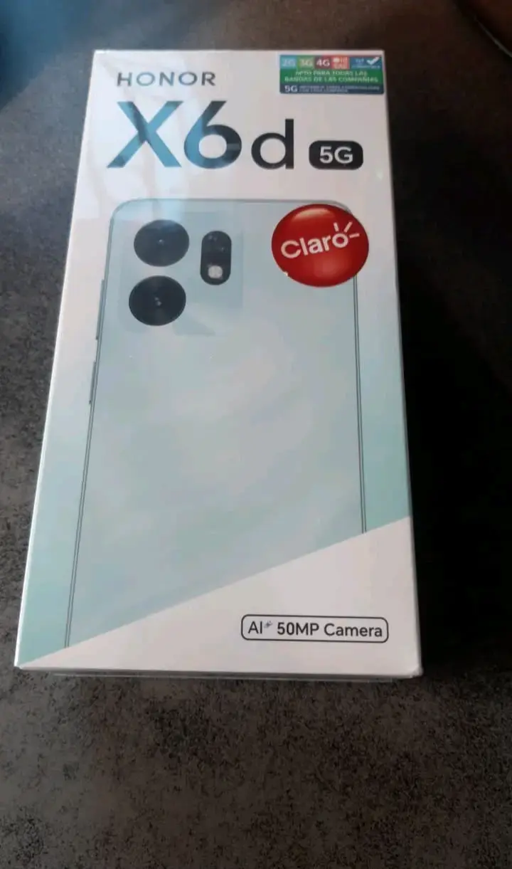 Smartphone Honor X6d 5G con Cámara 50MP