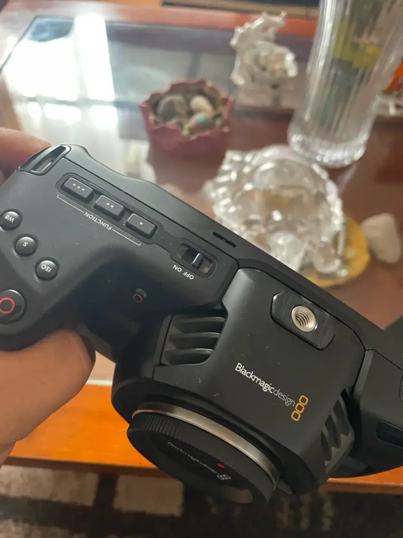 Cámara de cine Blackmagic.Cuerpo - 2