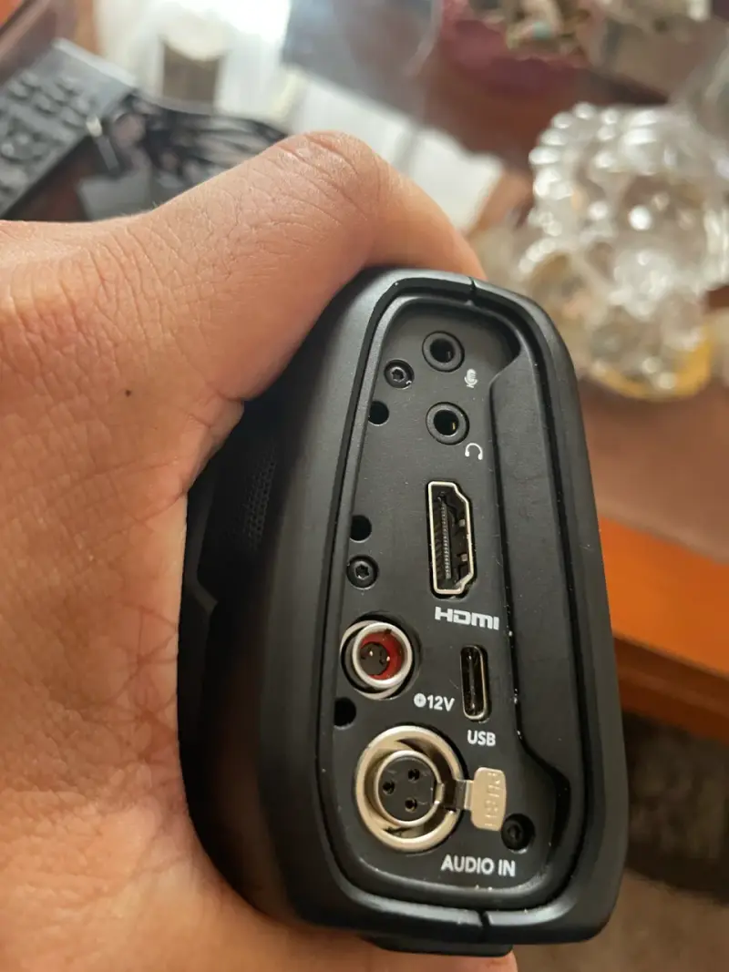 Cámara de cine Blackmagic.Cuerpo - 5