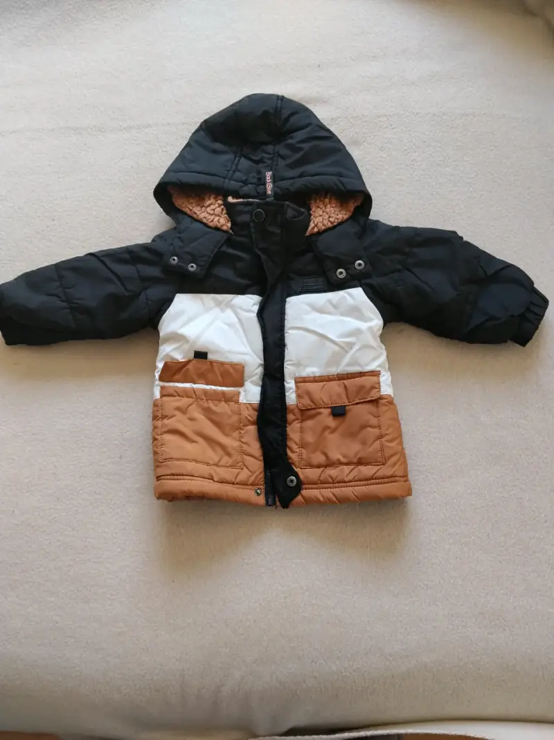 Chaqueta de invierno para niño con capucha - 1
