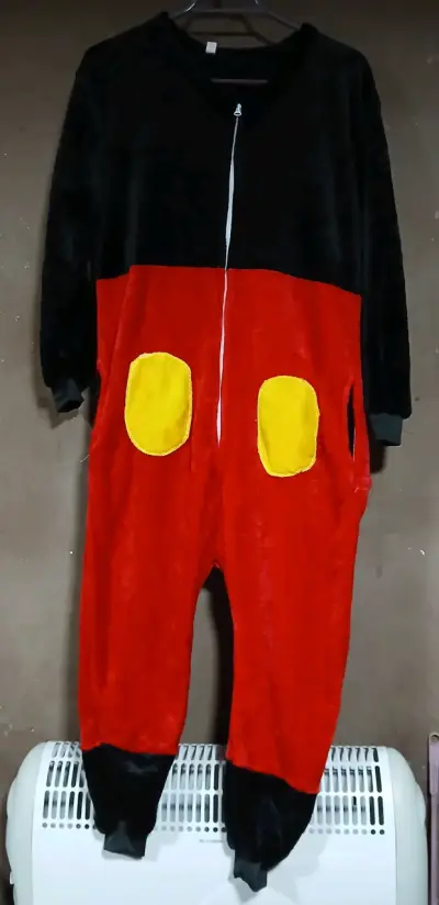 Disfraz Entero de Mickey Mouse Adulto talla S - miniatura 1