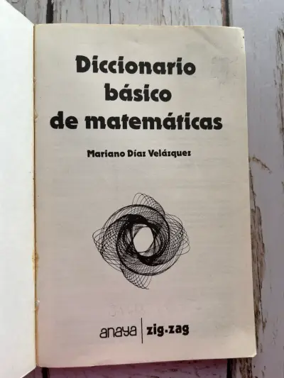 Diccionario Básico de Matemáticas Mariano Díaz - miniatura 4