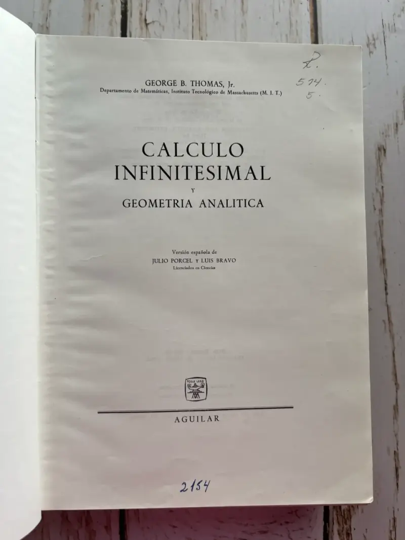 Cálculo Infinitesimal y Geometría Analítica - 2