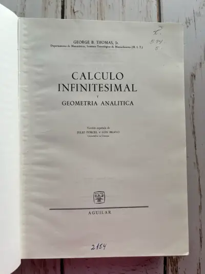 Cálculo Infinitesimal y Geometría Analítica - miniatura 2