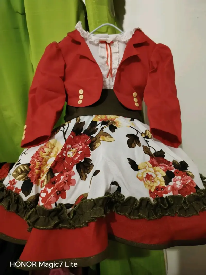 Vestido de huasa niña - 1