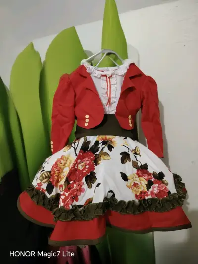 Vestido de huasa niña - miniatura 3