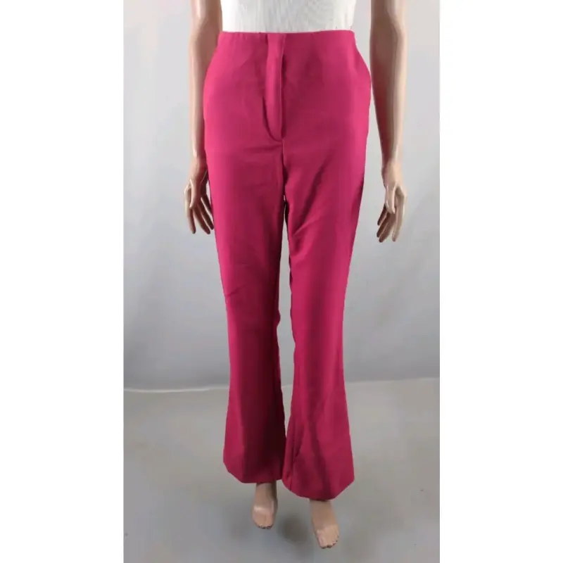 Pantalones fucsia de mujer talla 36 - 1