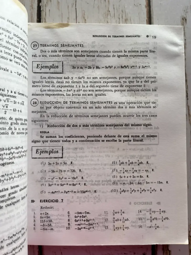 Libro de Álgebra de A. Baldor con Ejercicios - 4