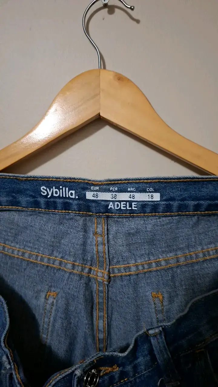 Jeans Capri Mujer Sybilla Adele Talla 48 - 2