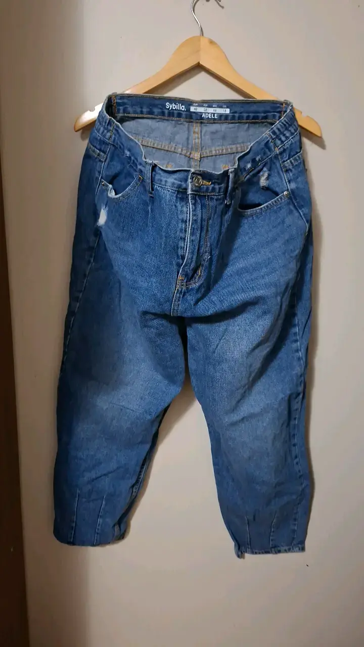 Jeans Capri Mujer Sybilla Adele Talla 48 - 3