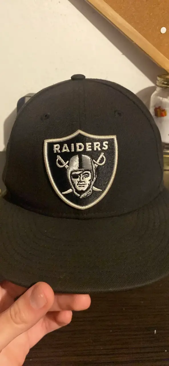 Gorra New Era Raiders Negra NFL - 1