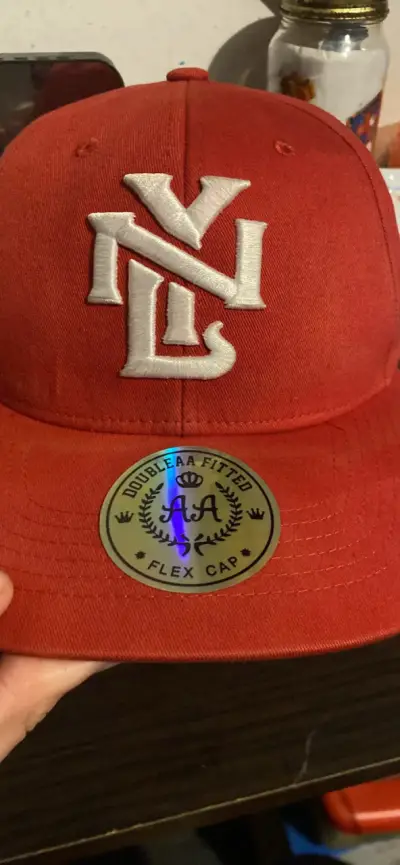 Gorra roja Double AA Flex Cap - miniatura 1