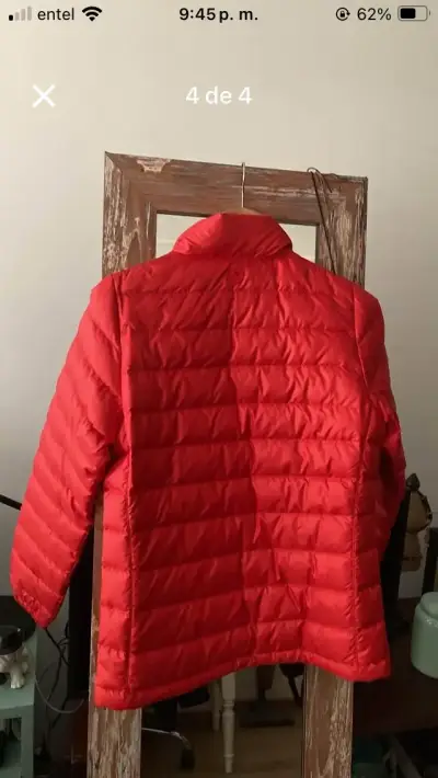 Chaqueta de plumas roja Marmot para hombre - miniatura 4