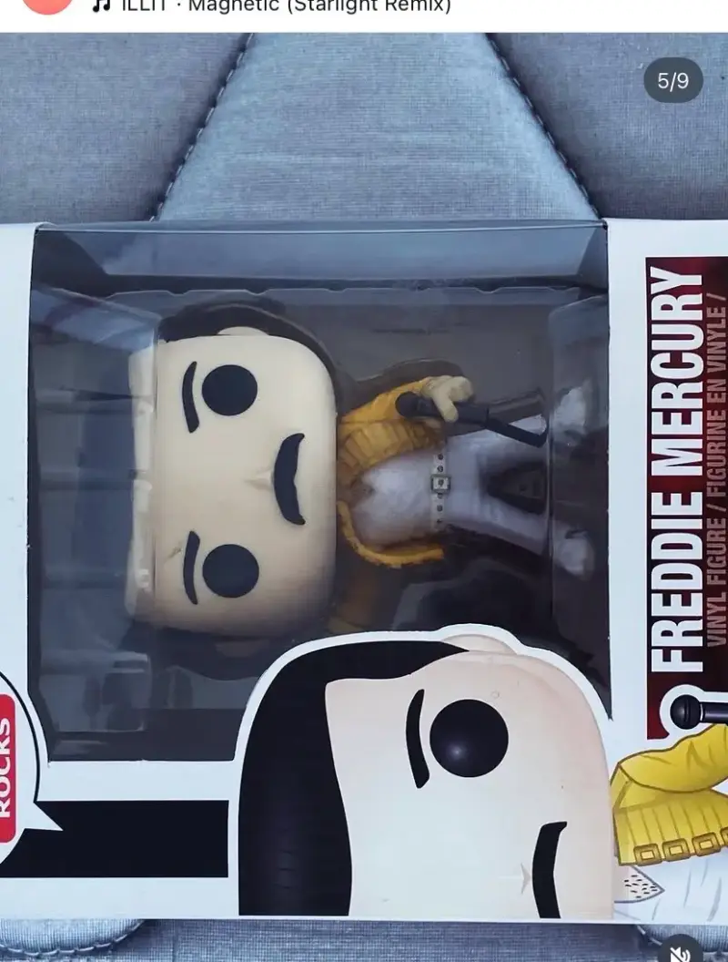 Figura Funko Pop Freddie Mercury