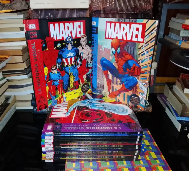 Marvel La Historia Visual - 12 Tomos - 1