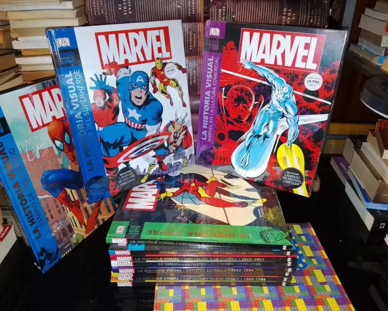 Marvel La Historia Visual - 12 Tomos - 3