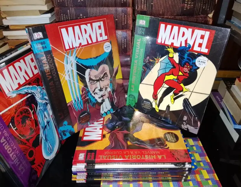 Marvel La Historia Visual - 12 Tomos - 4