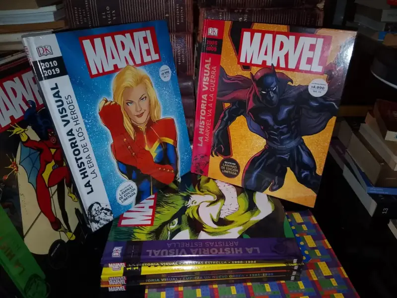 Marvel La Historia Visual - 12 Tomos - 5
