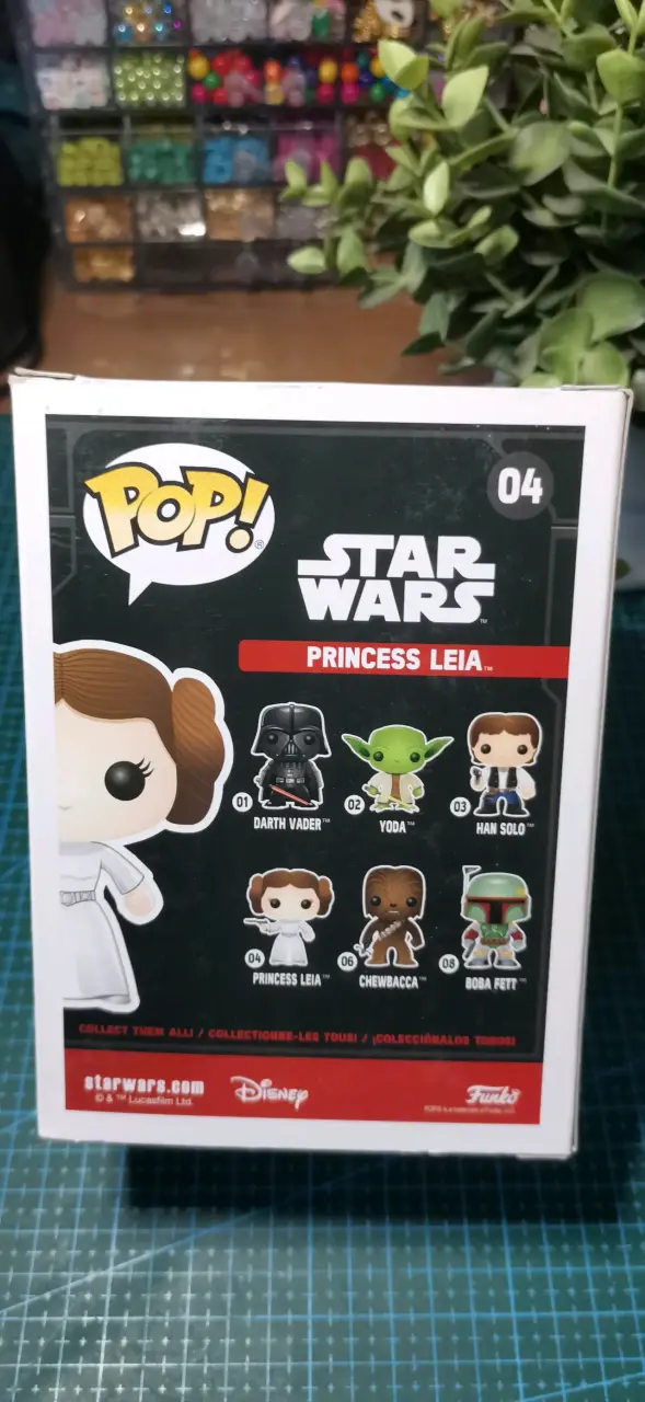 Figura Funko Pop Princess Leia Star Wars - 2
