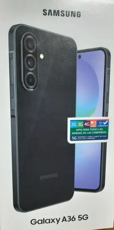 Samsung Galaxy A36 5G nuevo con accesorios - miniatura 1
