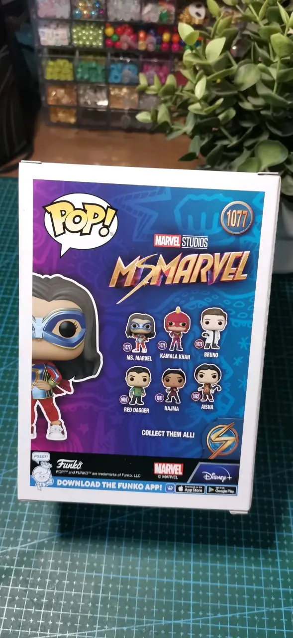 Funko Pop Ms. Marvel Figura de Colección - 2