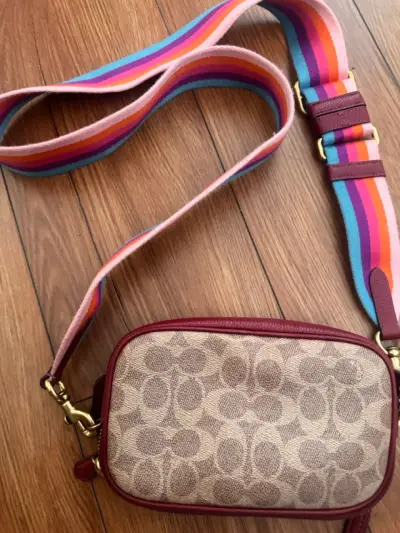 Bandolera Coach con diseño multicolor - miniatura 2