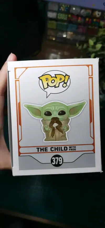 Figura Funko Pop The Child con Rana Star Wars - miniatura 3