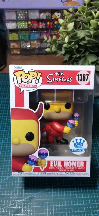 Figura Funko Pop Evil Homer de Los Simpsons - miniatura 1
