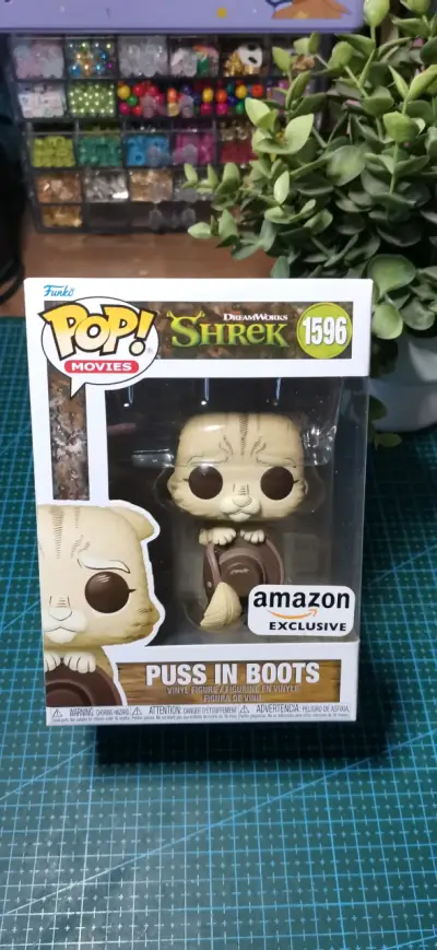 Funko Pop Puss in Boots Shrek Exclusivo - miniatura 1