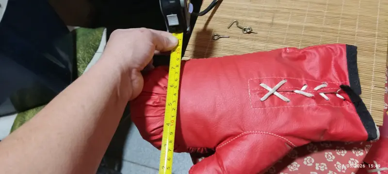 Guantes de Boxeo Rojos para Entrenamiento - 2