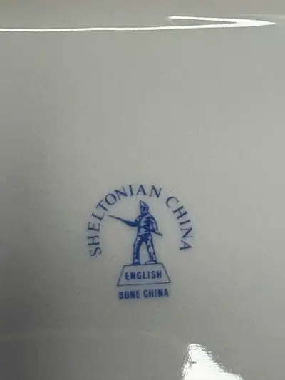 Bandeja de porcelana con diseño de cartas - miniatura 3